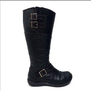 BOC BORN Leather Riding boots Size 8